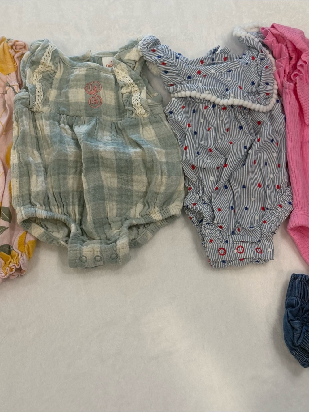 Cat & Jack & Carter’s Newborn Bubbles & Diaper Cover